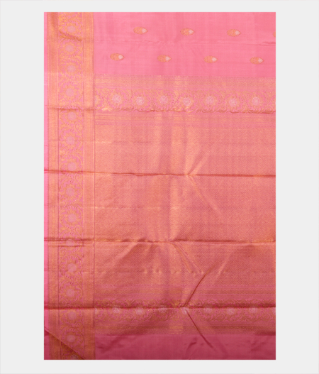 Pink Handwoven Kanjivaram Silk Saree T1966904