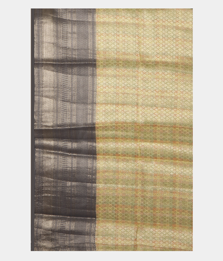 Beige Chaniya Silk Saree T2399043