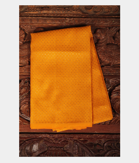 Yellow Handwoven Kanjivaram Silk Blouse T216008-image