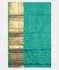 Greenish Blue Soft Silk Saree T2380093