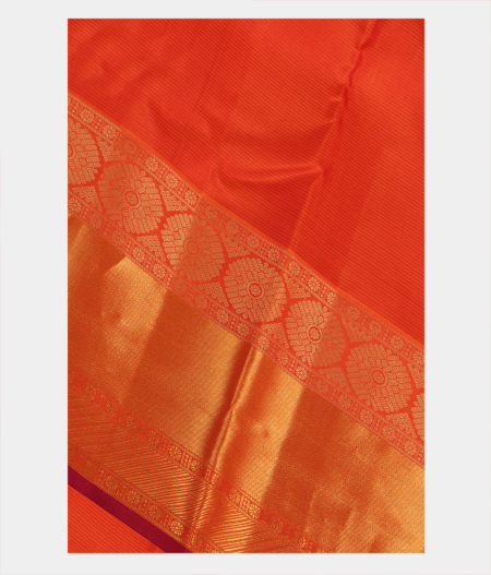 Rust Soft Silk Saree T220436-image
