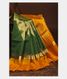 Bottle Green Soft Silk Saree T2429941
