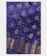 Blue Chaniya Silk Saree T2199651