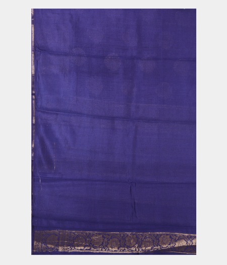 Blue Chaniya Silk Saree T2199653