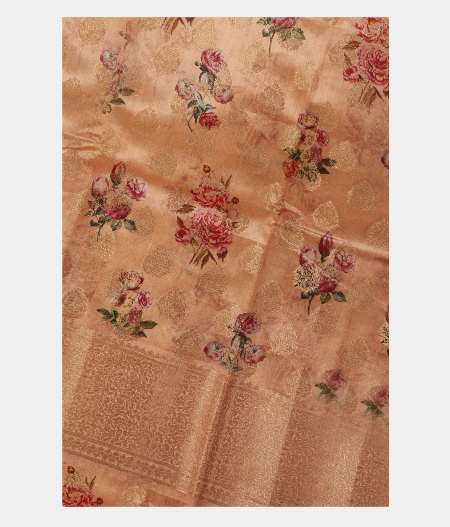 Light Pink Chaniya Silk Saree T213395-image