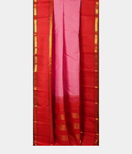 Pink Handwoven Kanjivaram Silk Saree T2426682