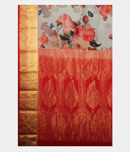 Light Blue Soft Silk Saree T2489594