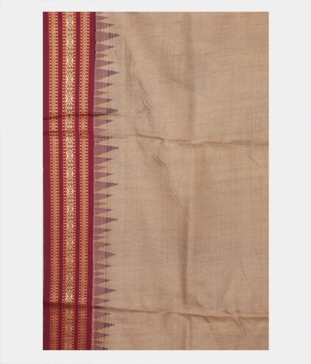 Light Grey Vidarbha Tussar Saree T2489713