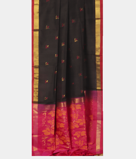 Black Uppada Silk Saree T2460162