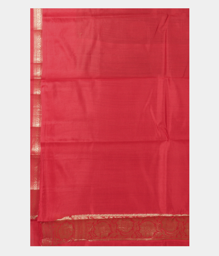 Green Chaniya Silk Saree T2480073