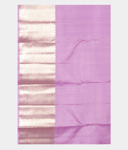 Lavender Handwoven Kanjivaram Silk Saree T2488833