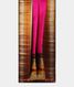 Pinkish Magenta Handwoven Kanjivaram Silk Saree T2454884