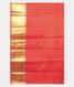 Orangish Pink Handwoven Kanjivaram Silk Saree T2488683