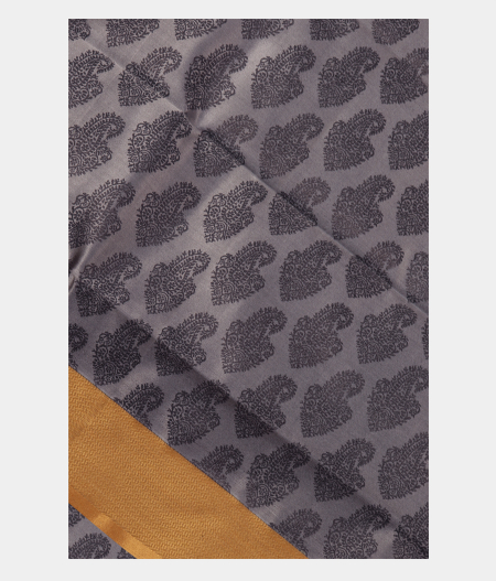 Grey Soft Silk Saree T248314-image