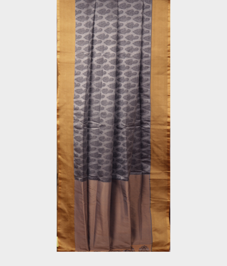 Grey Soft Silk Saree T2483142