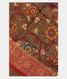 Brown Tussar Printed Saree T2480521
