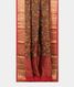 Brown Tussar Printed Saree T2480522