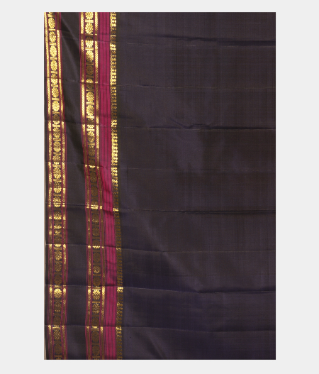 Cherry Red Handwoven Kanjivaram Silk Saree T2223783