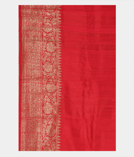 Yellow Banaras Tussar Saree T2480633