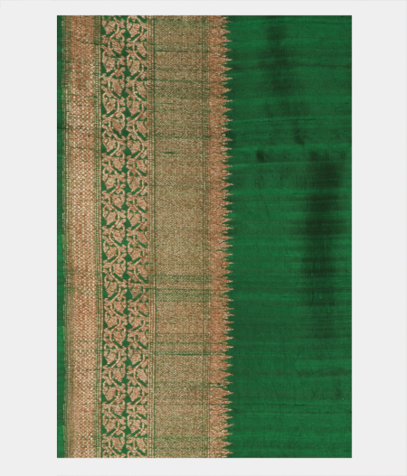 Red Banaras Tussar Saree T2392293