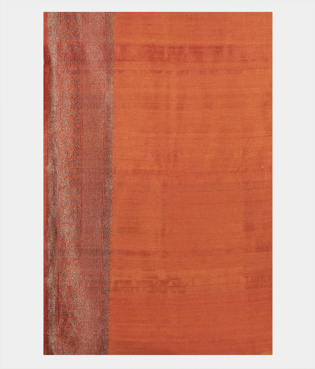 Rust Banaras Tussar Saree T2479613