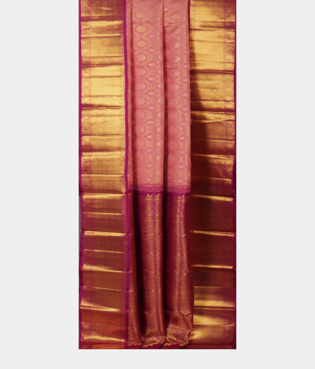 Pink Handwoven Kanjivaram Silk Saree  T2181052