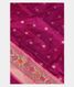 Pinkish Purple Banaras Silk Saree T2393341