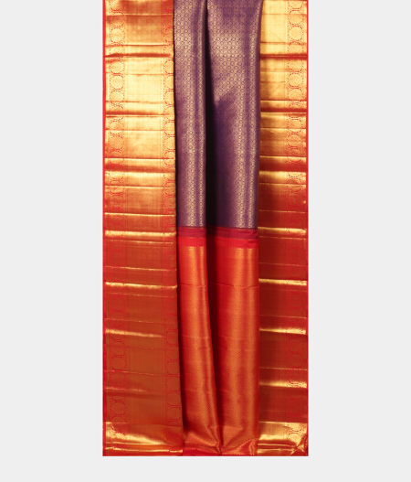 Blue Handwoven Kanjivaram Silk Saree T2312422