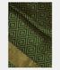 Green Printed Raw Silk Saree T2315461