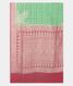 Green Banaras Georgette Silk Saree T2454804