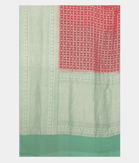 Pink banaras georgette Saree T2454784