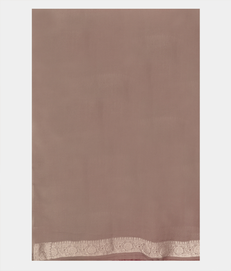 Light Pink Banaras Georgette Silk Saree T2342413