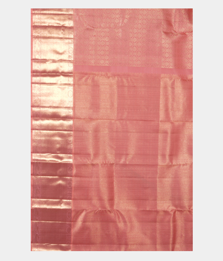 Pink Handwoven Kanjivaram Silk Saree T2477124