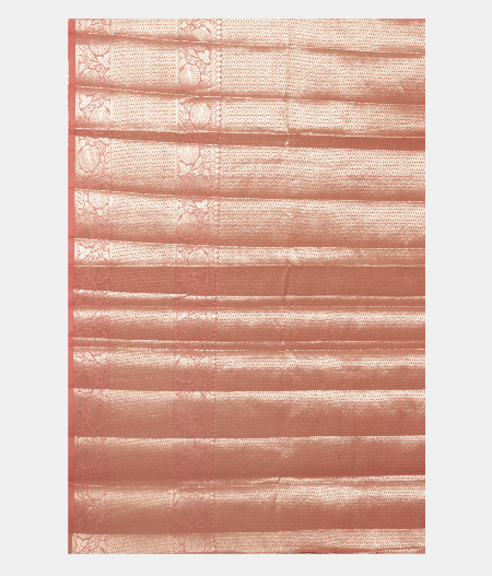 Beige Chaniya Silk Saree T2485583