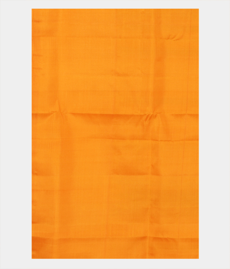 Yellow and Black Handwoven Kanjivaram Silk Saree T2438433