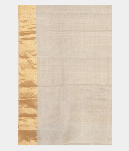 White Silk Embroidery Kota Saree  T2511263