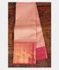 Pinkish Beige Handwoven Kanjivaram Silk Saree T2387291