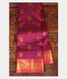 Purple Handwoven Kanjivaram Silk Saree T2451791