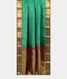 Bluish Green Handwoven Kanjivaram Silk Saree T2454672