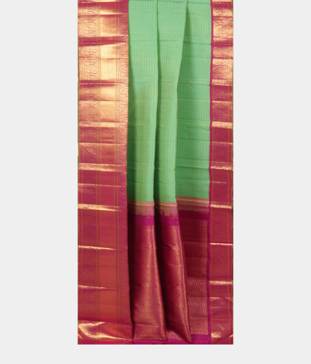 Green Handwoven Kanjivaram Silk Saree  T2451292