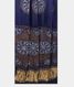 Blue Bandhani Gajji Silk Saree T2502882