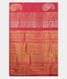 Pinkish Red Handwoven Kanjivaram Silk Saree T2052724