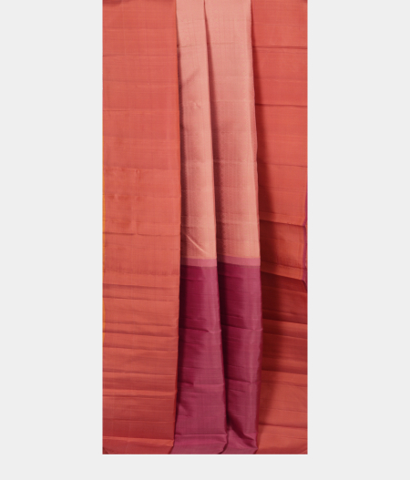 Light Mauve Pink Handwoven Kanjivaram Silk Saree T2512292