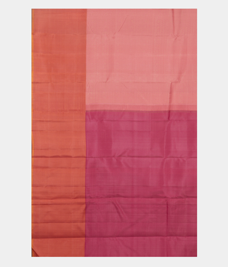 Light Mauve Pink Handwoven Kanjivaram Silk Saree T2512294