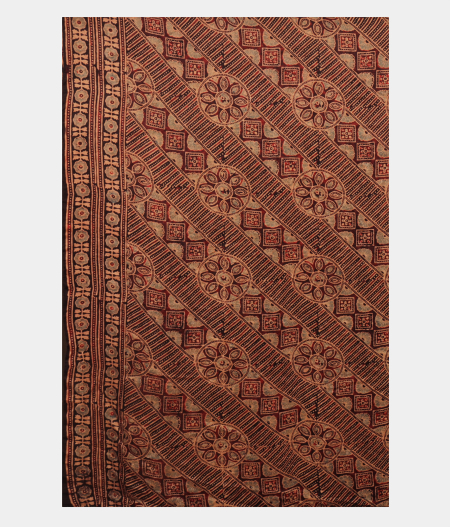 Red Bandhani Gajji Silk Saree T2502823