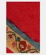 Red Bandhani Tussar Saree T2185671