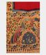 Red Bandhani Tussar Saree T2185674