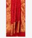 Red Bandhani Gajji Silk Saree T2503142