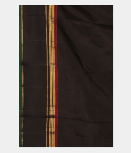 Yellowish Green Handwoven Kanjivaram Silk Saree T2512773