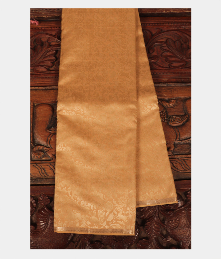 Beige Handwoven Kanjivaram Silk Saree T179687-image